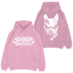 SLAUGHTER TO PREVAIL - PINK HOODIE WHITE LOGO - First Blood Merchandise
