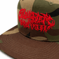 Slaughter to Prevail - Red Logo - Camo Snapback - First Blood Merchandise