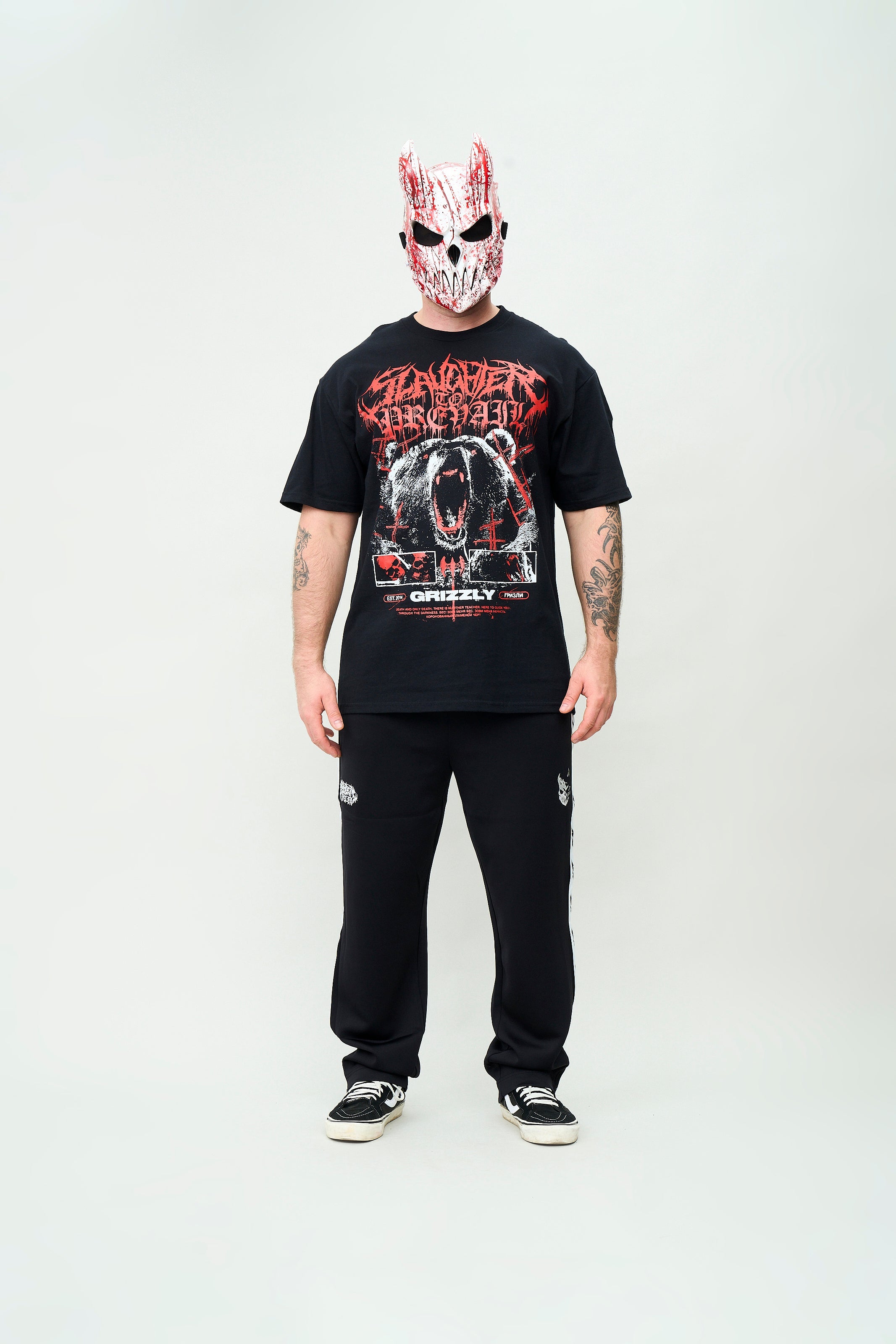 BABYL Slaughter To Prevail 最新Tシャツ XL Slaughter to Prevail - Russian Grizzly - T-Shirt