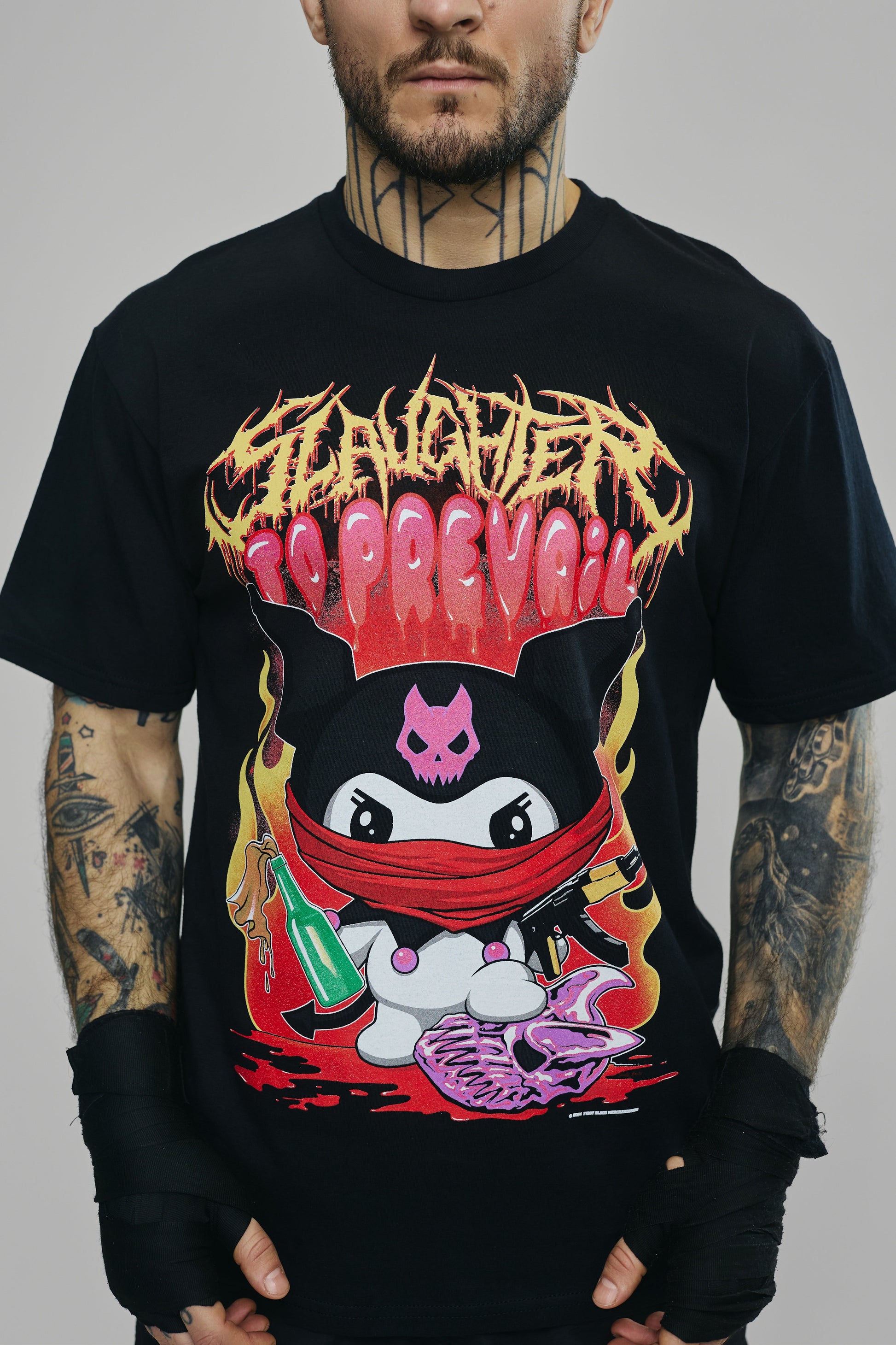 SLAUGHTER TO PREVAIL - SANRIO OF DARKNESS SHIRT - First Blood Merchandise