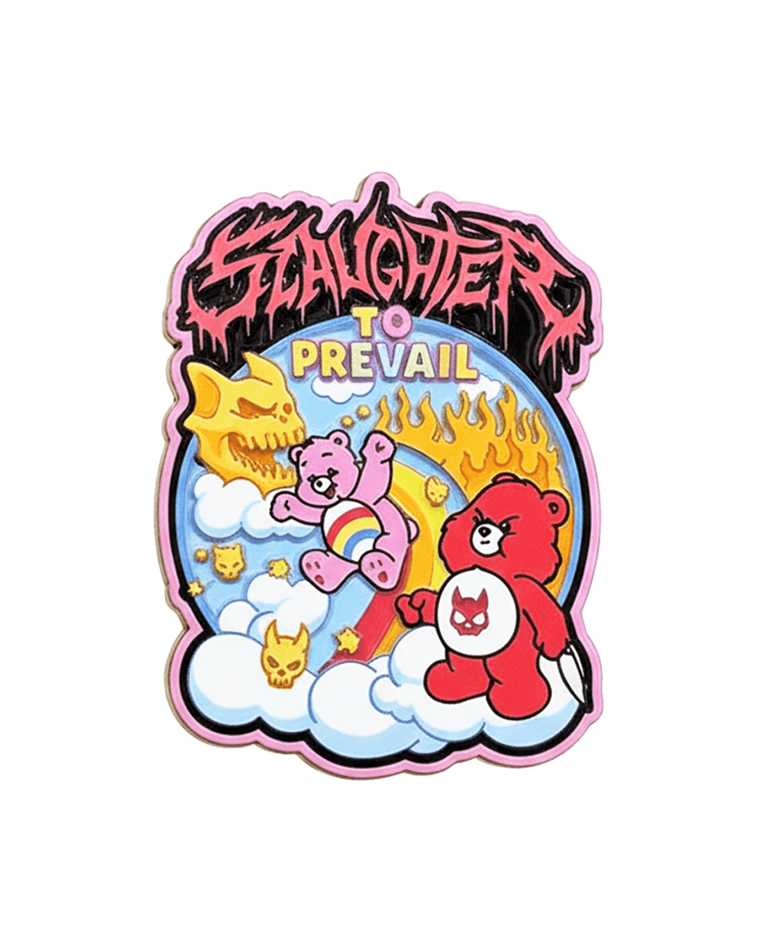 Slaughter To Prevail - Slaughter Bears - Metal Pin - First Blood Merchandise