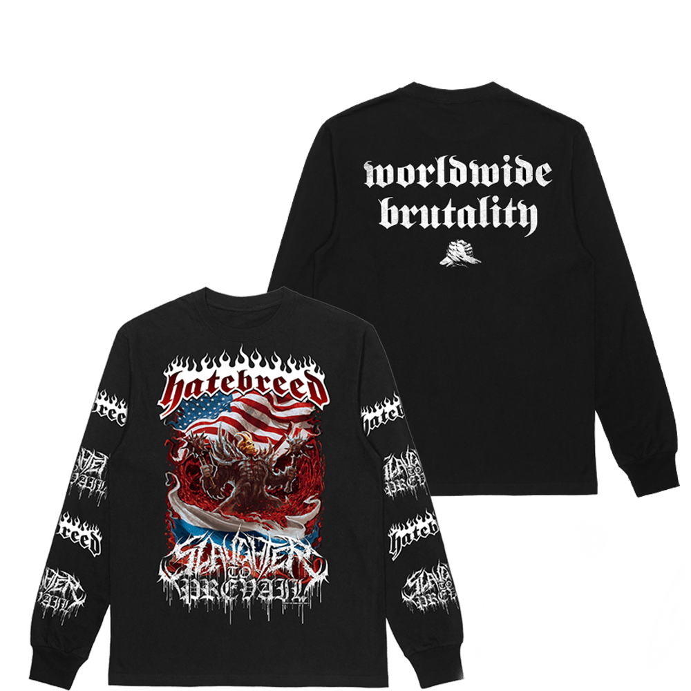 SLAUGHTER TO PREVAIL - SLAUGHTER TO PREVAIL / HATEBREED LONGSLEEVE