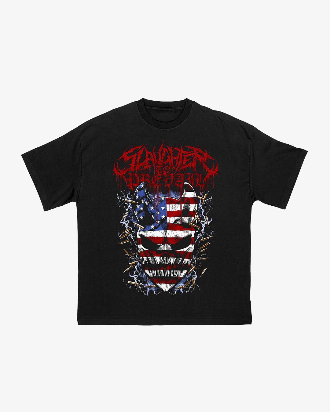 SLAUGHTER TO PREVAIL - USA TOUR DATES T - SHIRT PREORDER - First Blood Merchandise