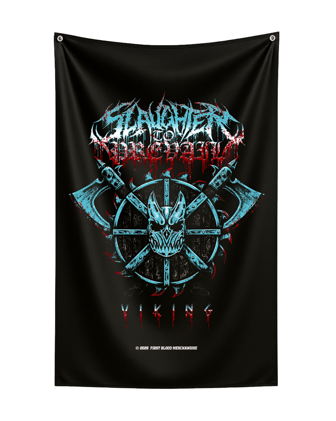 Slaughter To Prevail - Viking - Flag - First Blood Merchandise