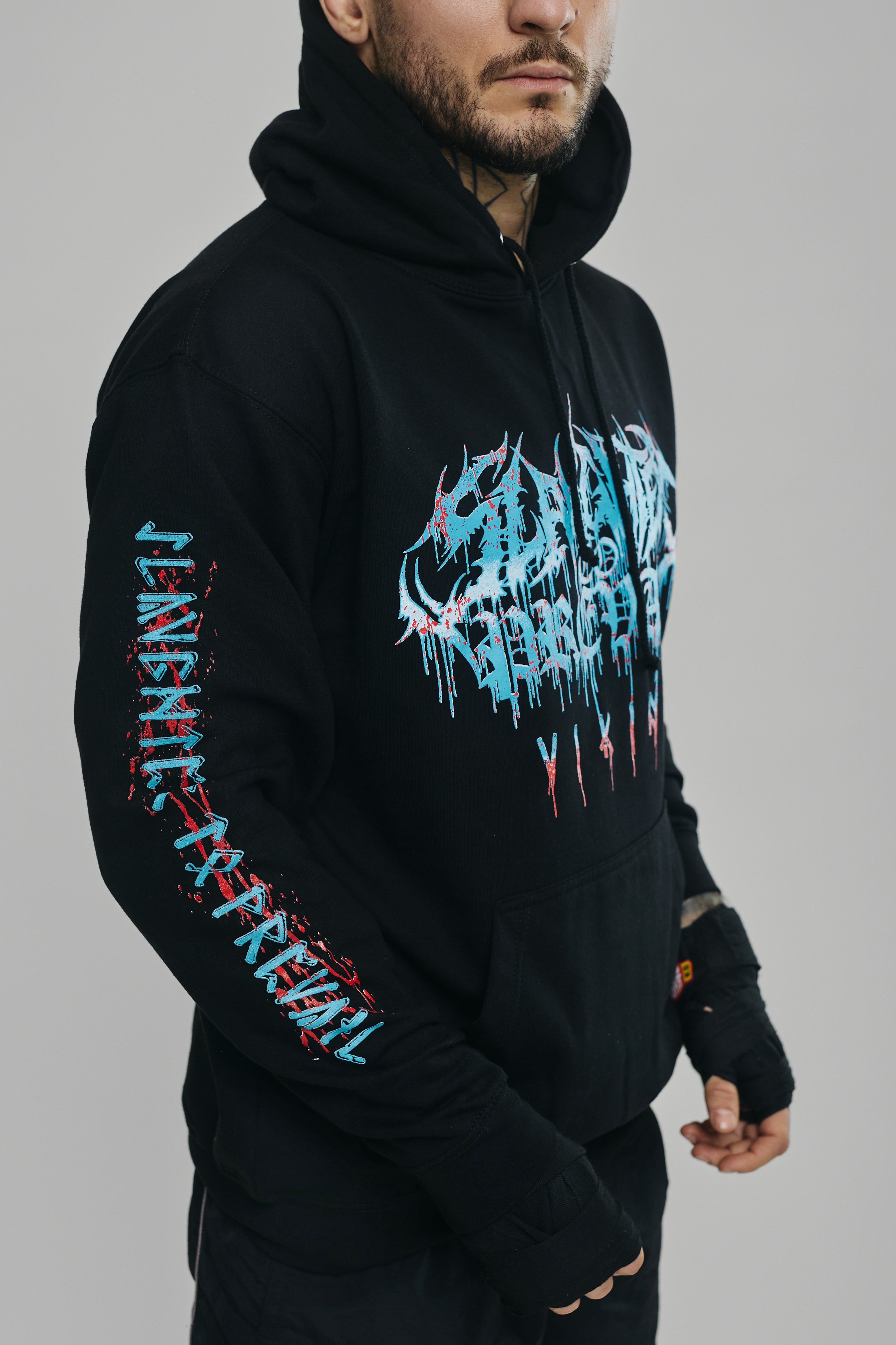 Northlord Mens Viking Sweatshirt Viking Print Hoodie Viking Hoodie