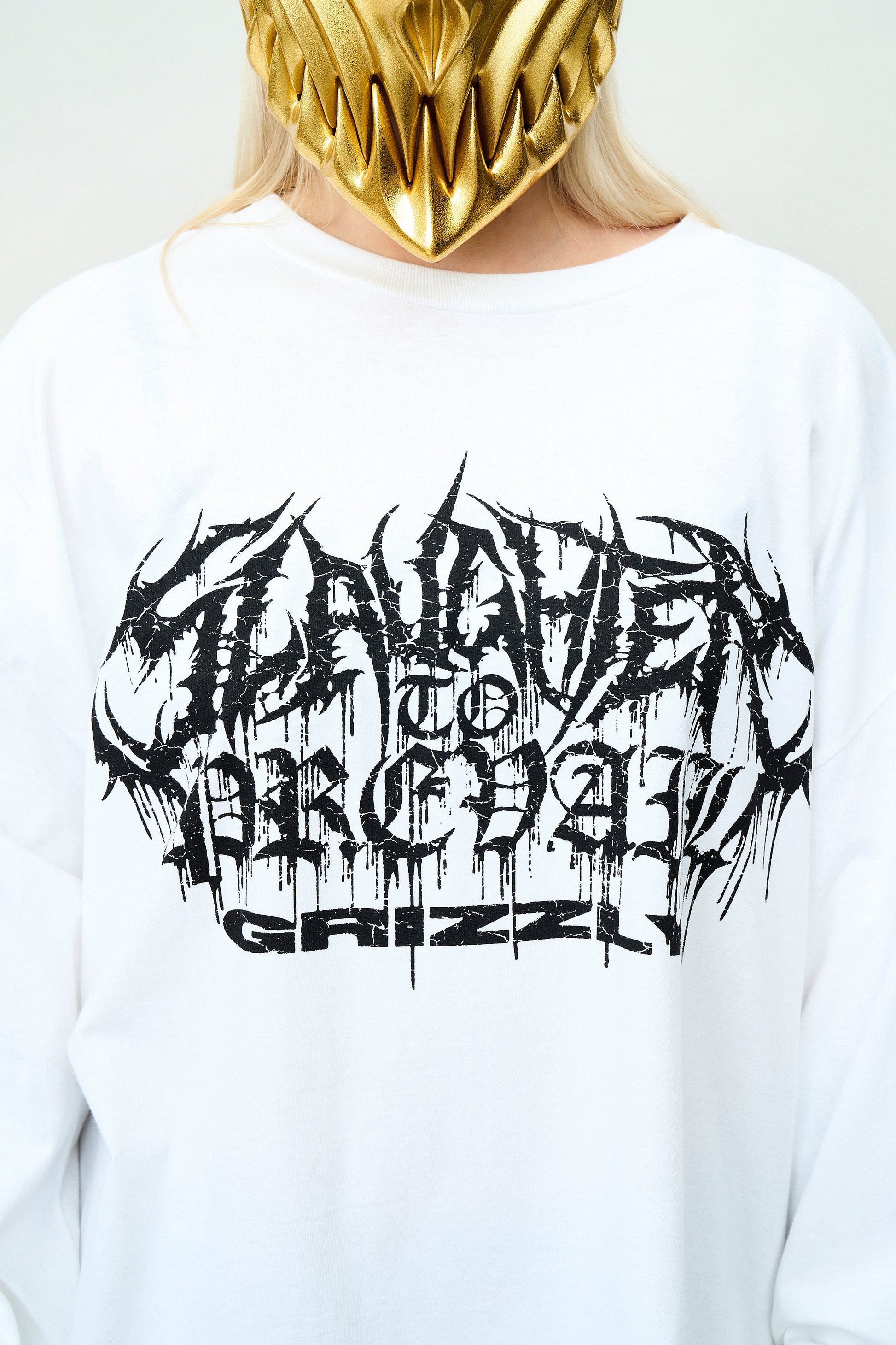 Slaughter to Prevail - White Flame Grizzly - Longsleeve - First Blood Merchandise