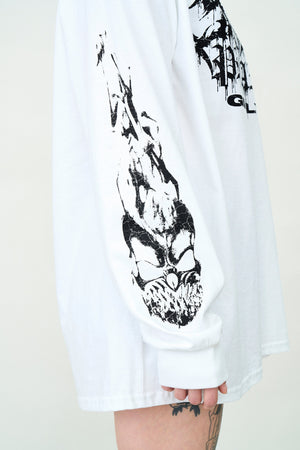 Slaughter to Prevail - White Flame Grizzly - Longsleeve - First Blood Merchandise