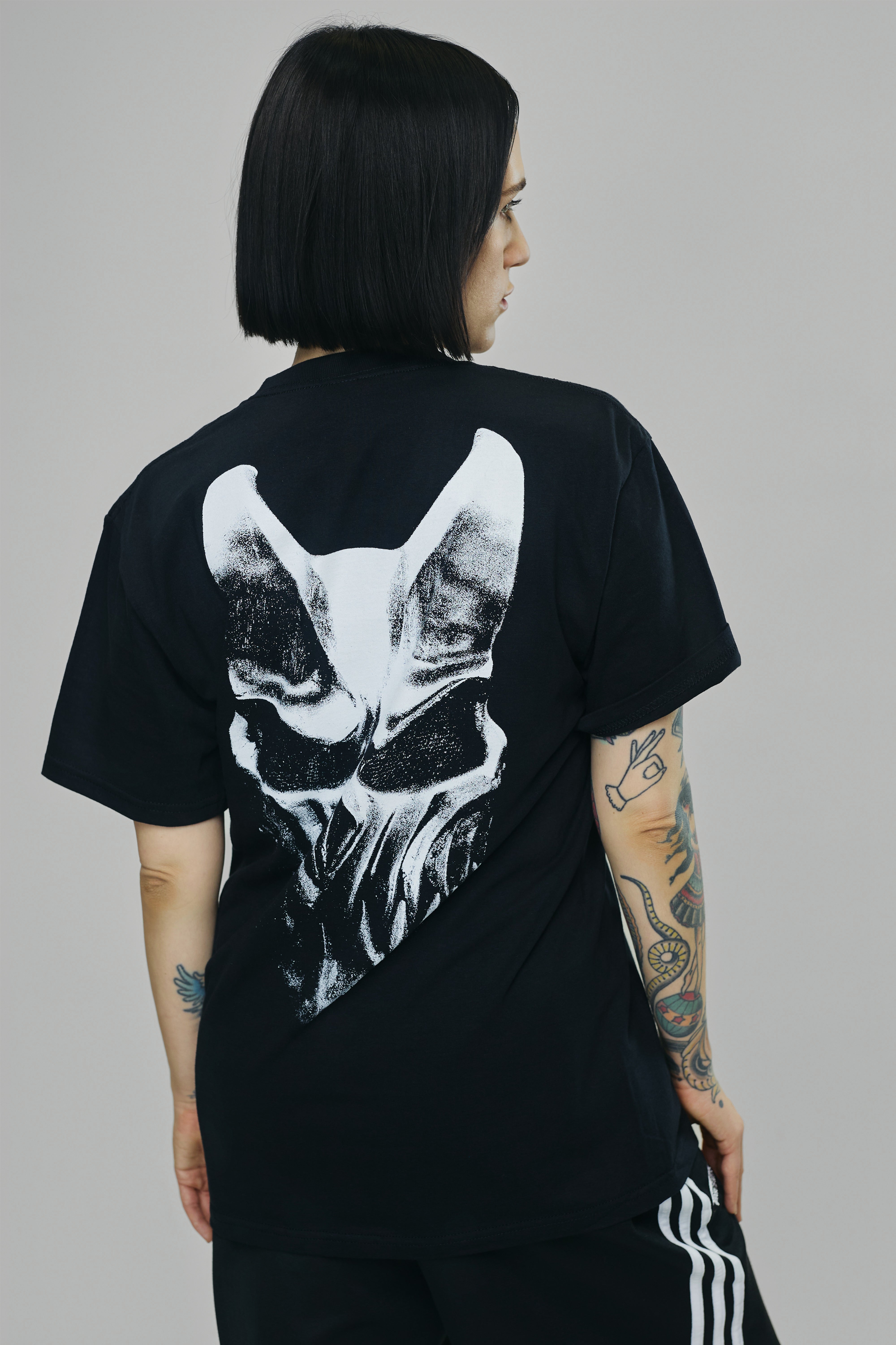 Slaughter to Prevail - White Logo Mask - T-Shirt