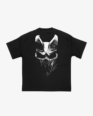 SLAUGHTER TO PREVAIL - WHITE LOGO MASK SHIRT - First Blood Merchandise