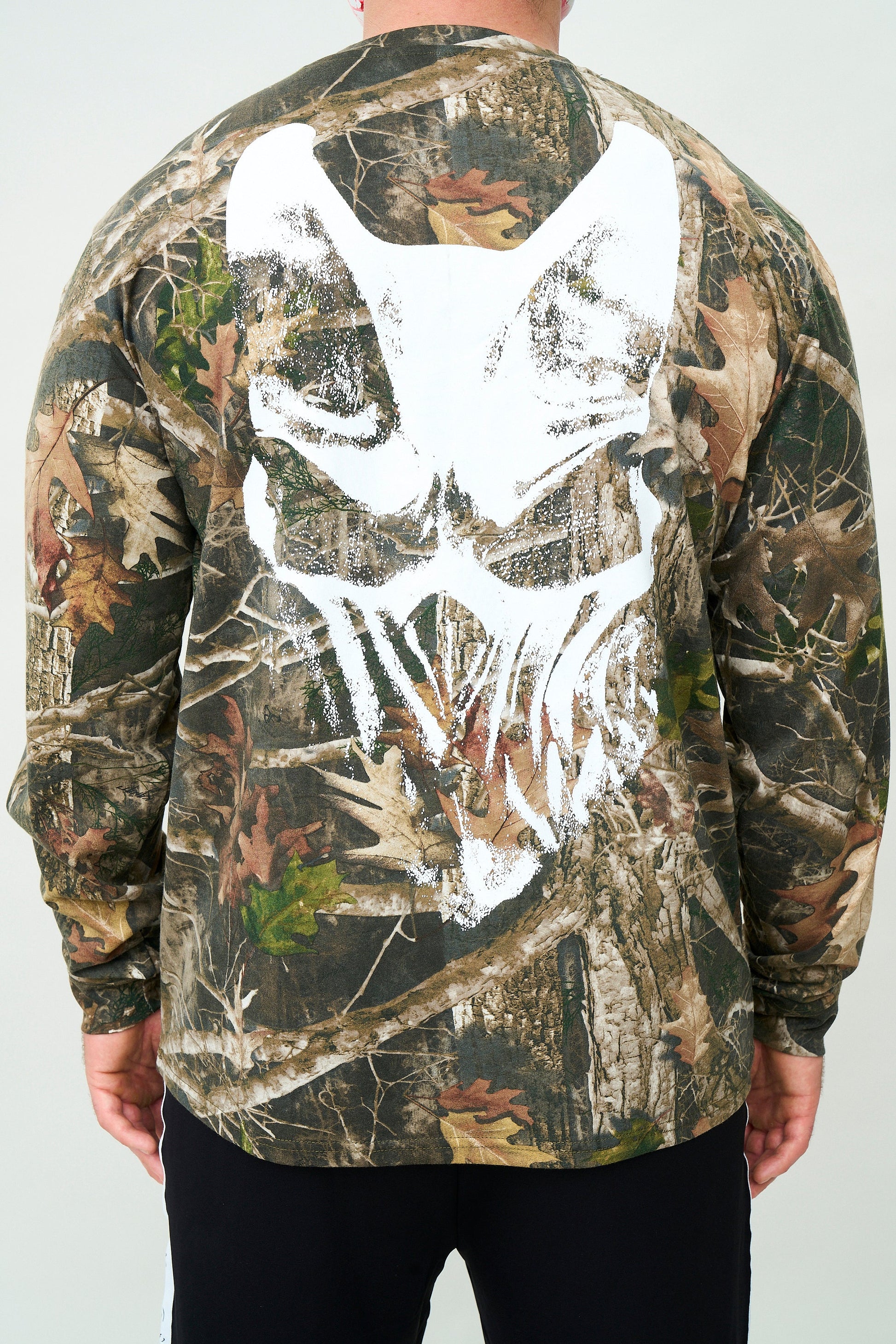 Slaughter to Prevail - White Mask - Camo Longsleeve - First Blood Merchandise