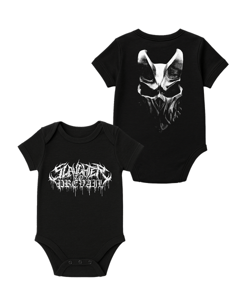 Slaughter to Prevail - White Mask Logo - Baby Bodysuit
