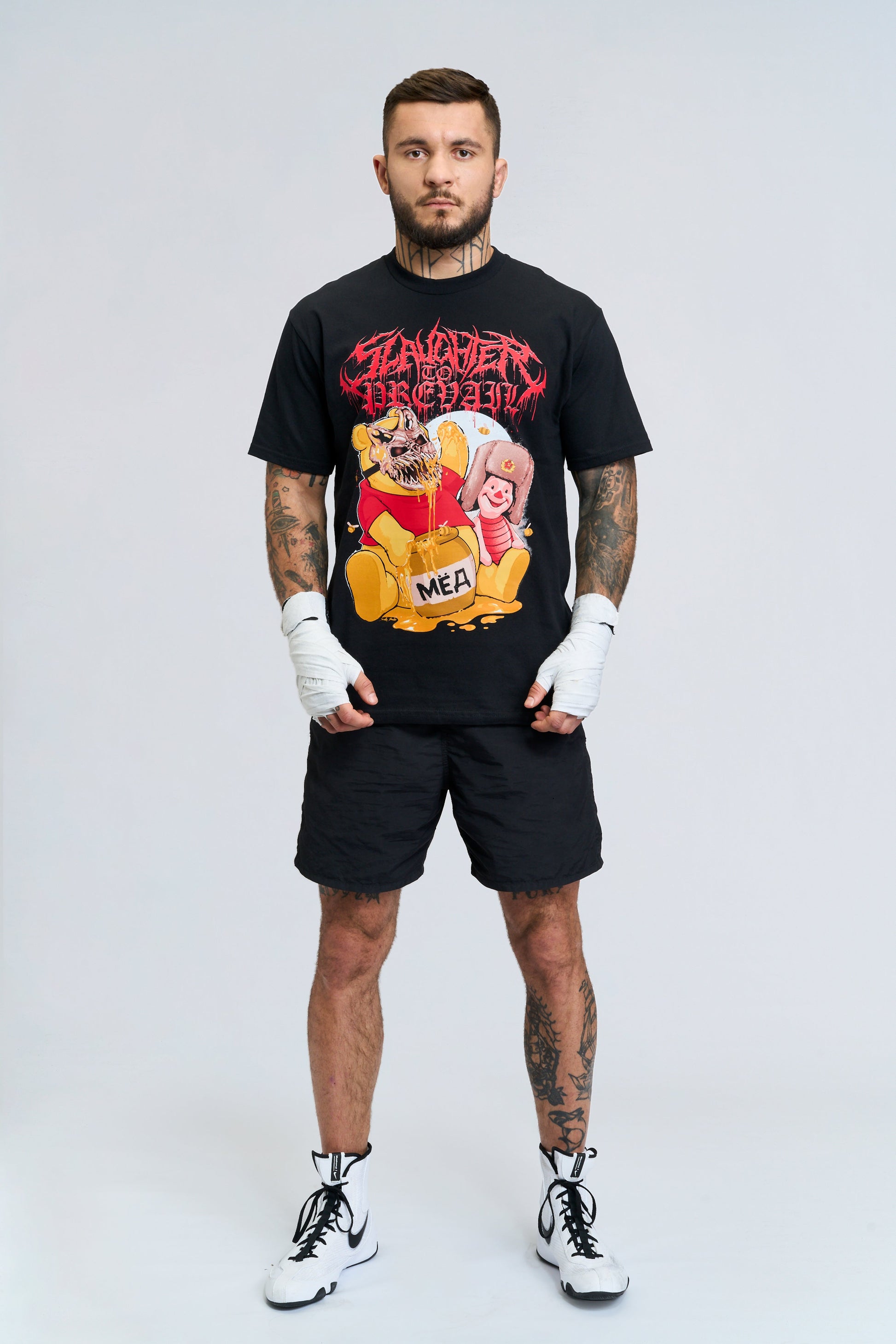 Slaughter to Prevail - Winnie the Pooh - T-Shirt - First Blood Merchandise