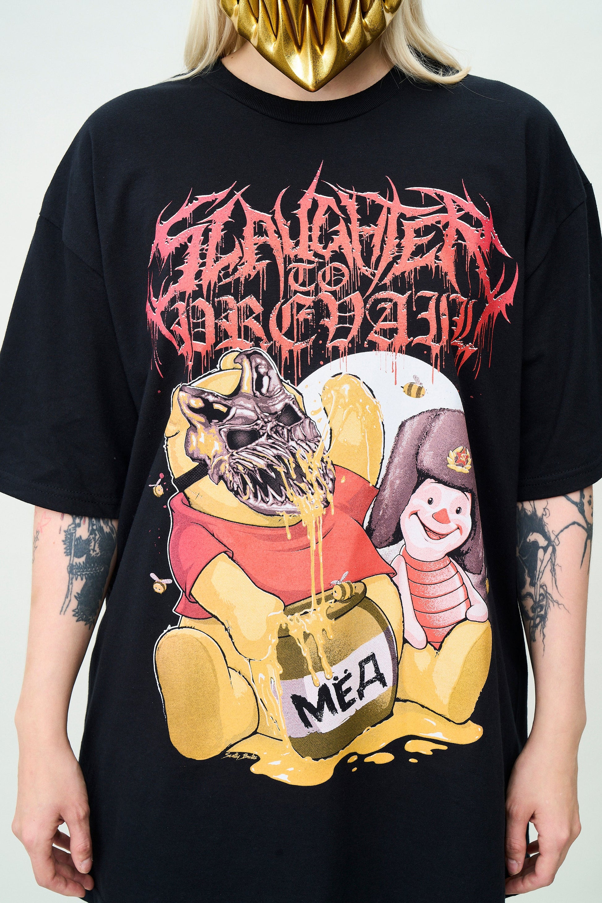 Slaughter to Prevail - Winnie the Pooh - T-Shirt - First Blood Merchandise