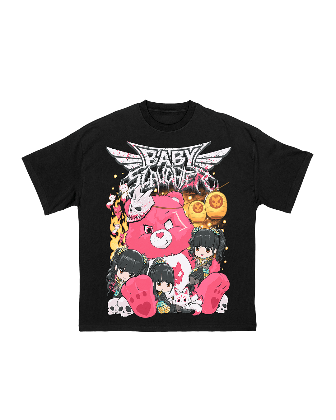 Slaughter to Prevail x Babymetal - Babyslaugher Bear - T-Shirt - First Blood Merchandise