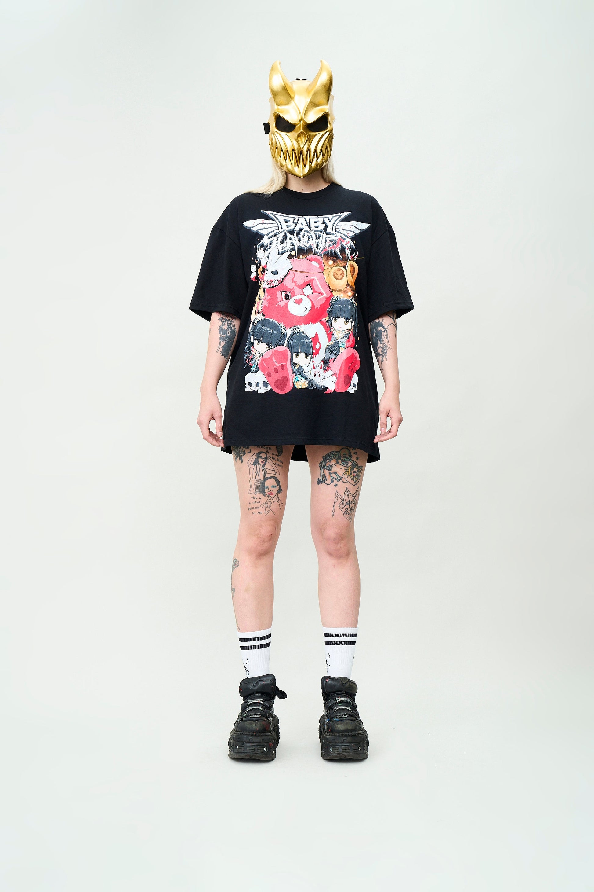 Slaughter to Prevail x Babymetal - Babyslaugher Bear - T-Shirt - First Blood Merchandise