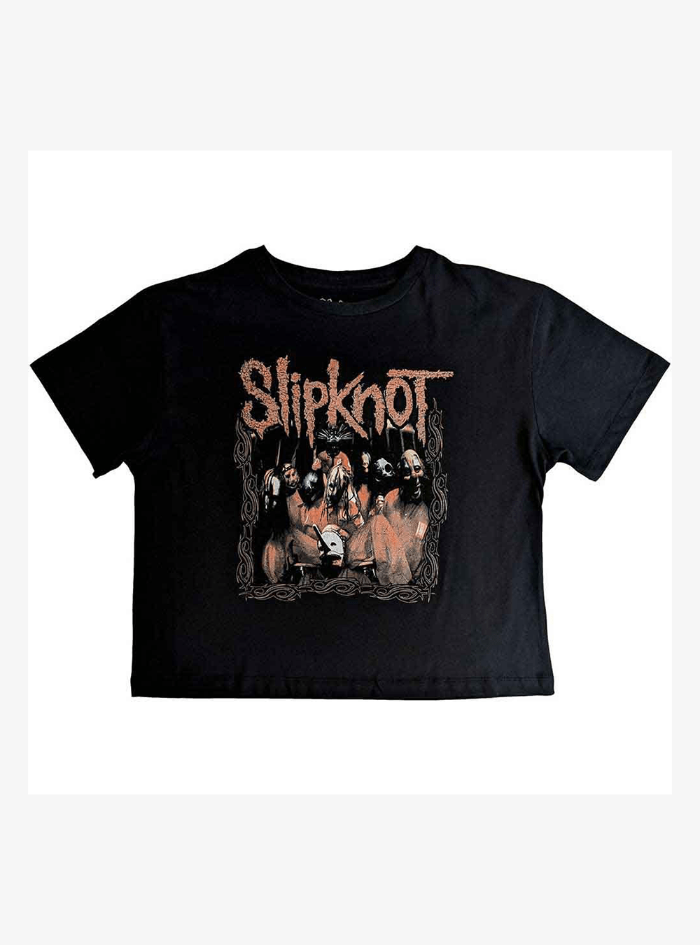 SLIPKNOT LADIES CROP TOP - First Blood Merchandise