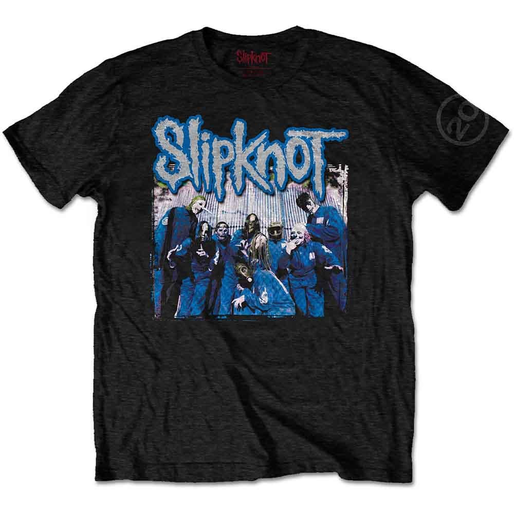 SLIPKNOT T-SHIRT 20TH ANNIVERSARY TATTERED & TORN - First Blood Merchandise