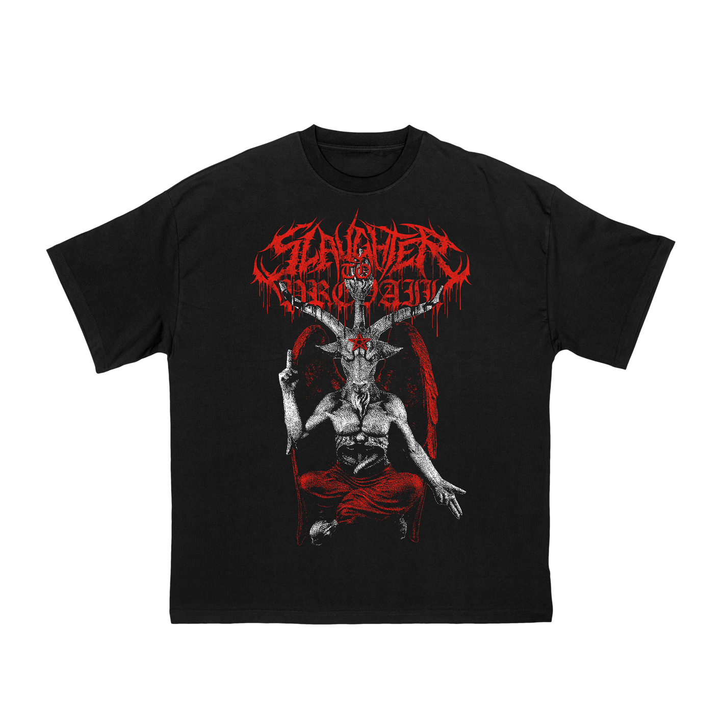 BAPHOMET SHIRT - SLAUGHTER TO PREVAIL - First Blood Merchandise