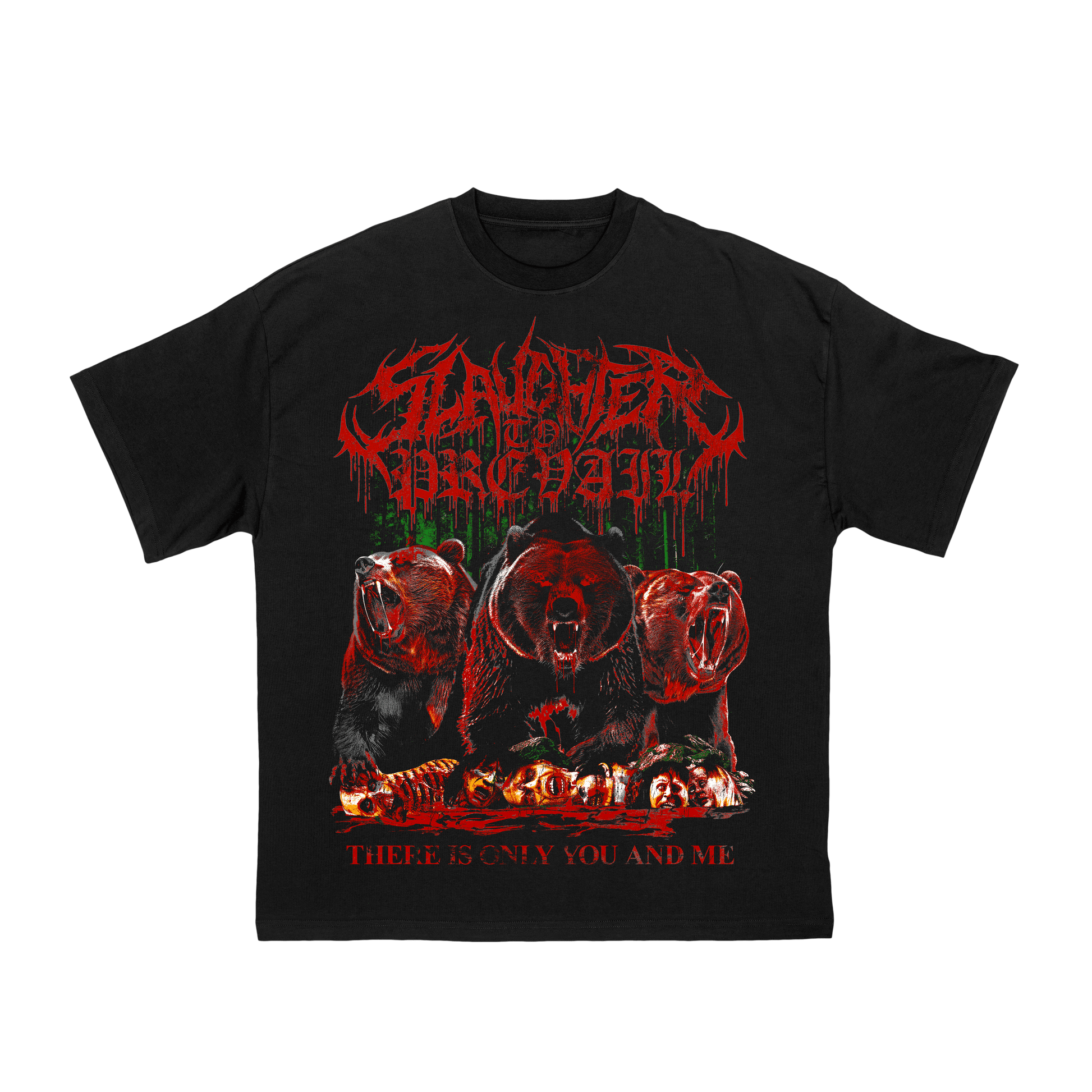 BEAR CONFLICT SHIRT - SLAUGHTER TO PREVAIL - First Blood Merchandise