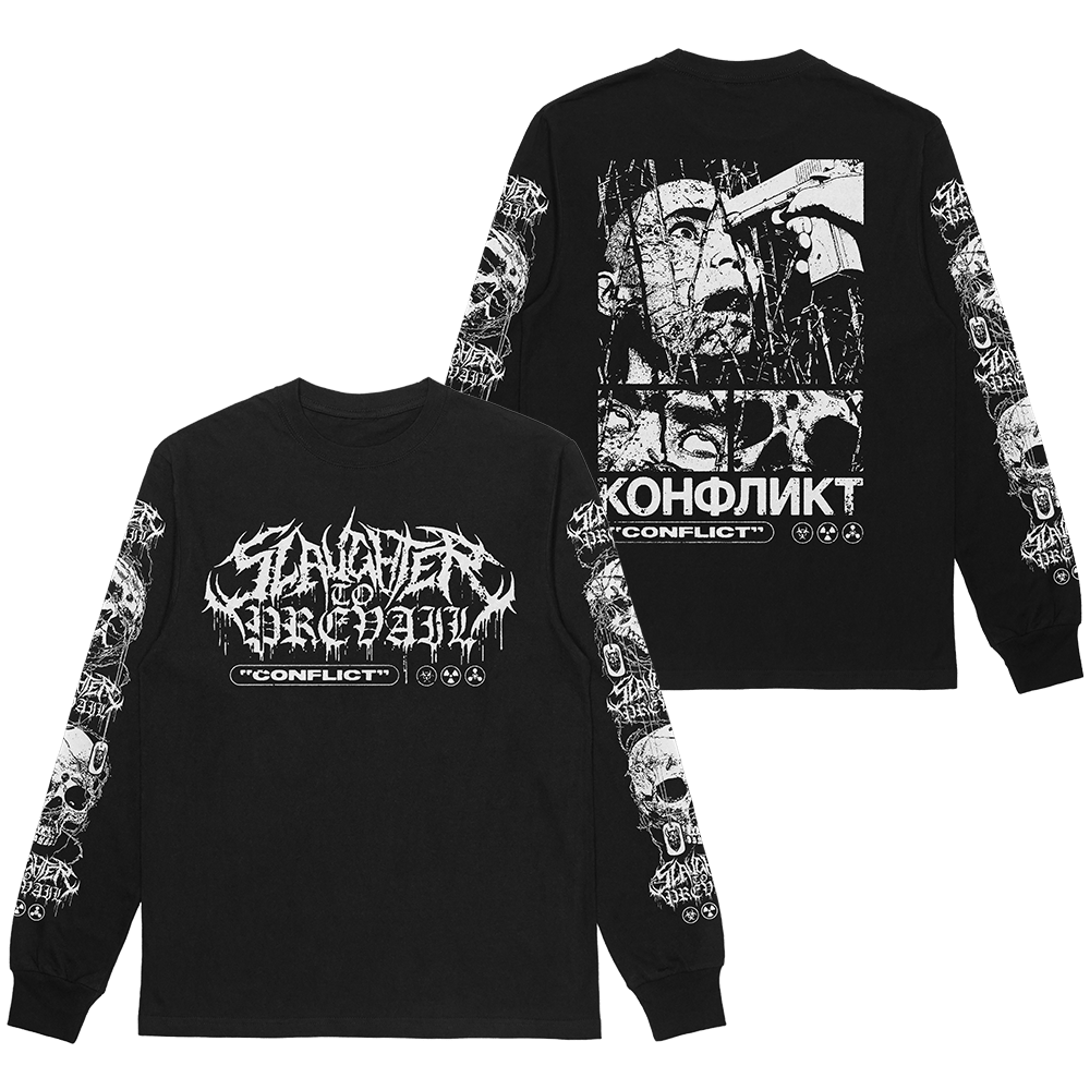 CONFLICT LONGSLEEVE - SLAUGHTER TO PREVAIL - First Blood Merchandise
